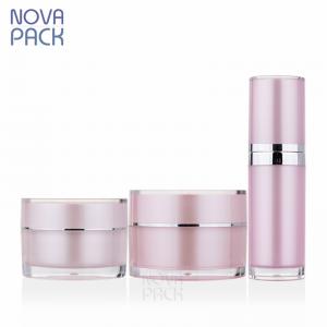 pink acrylic jar