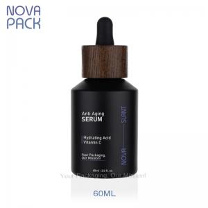 60ml wood dropper bottle