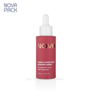 50ML Pink Glass Dropper Bottle 